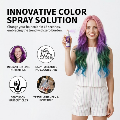 ViannoCraft™ QuickTint Temporary Hair Color Spray