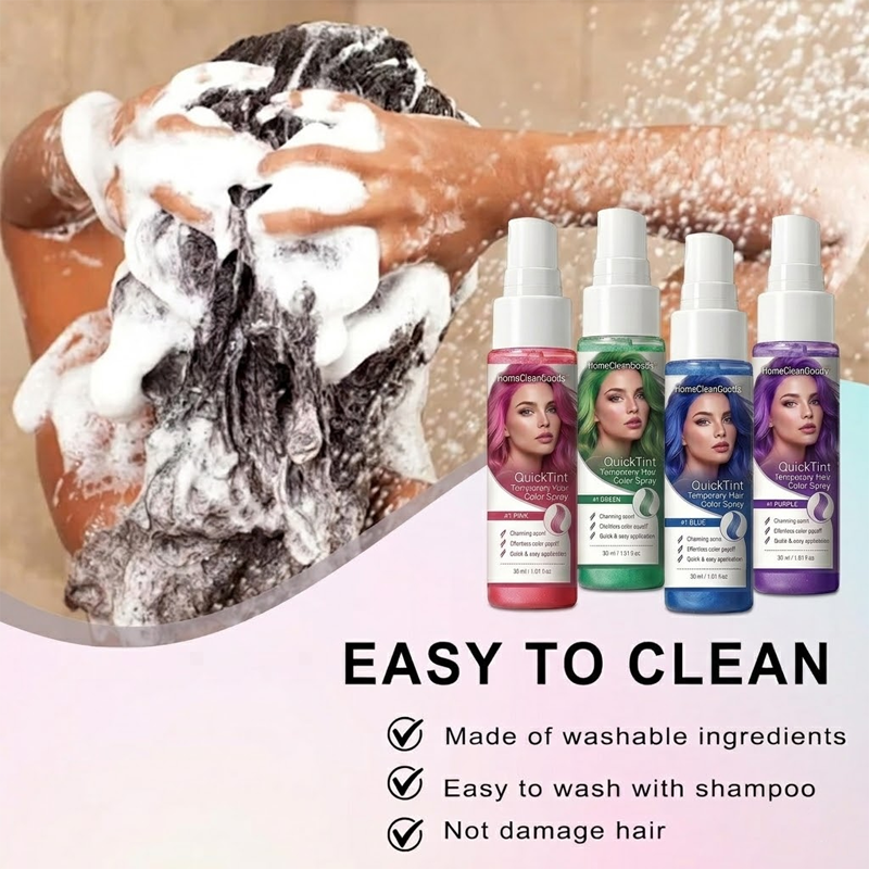 ViannoCraft™ QuickTint Temporary Hair Color Spray