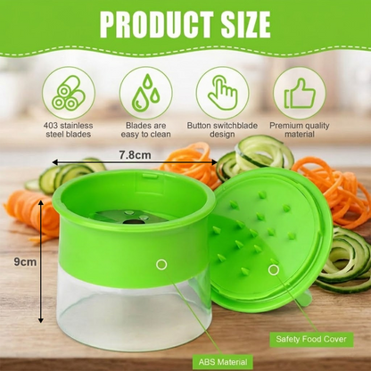 ViannoCraft™ TwistCut Veggie Spiralizer