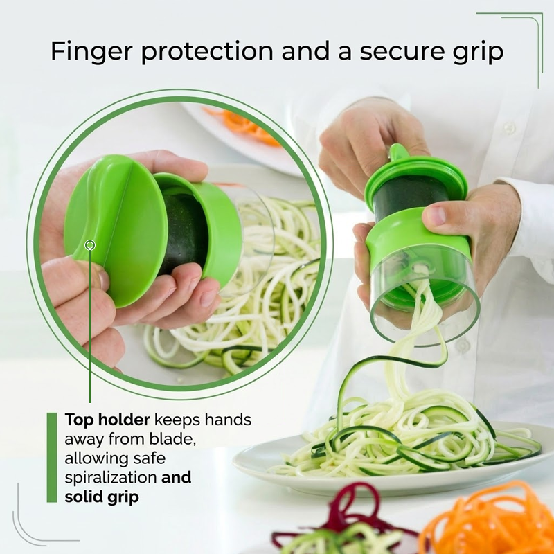 ViannoCraft™ TwistCut Veggie Spiralizer